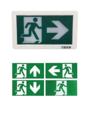 Addressable Emergency Exit Sign