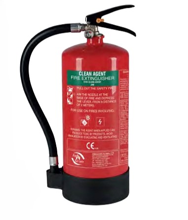 HFC236fa Clean Agent Fire Extinguisher