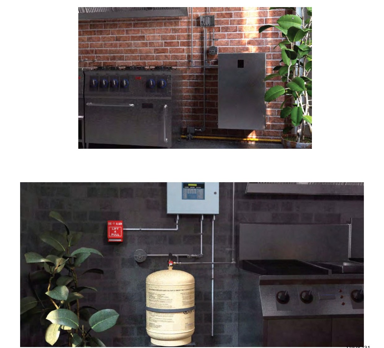 K12 Wet Chemical Fire Suppression System